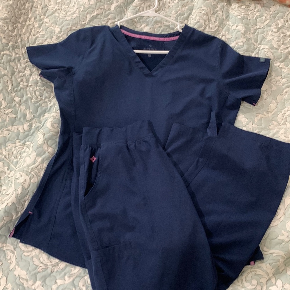 Navy Scrub Set